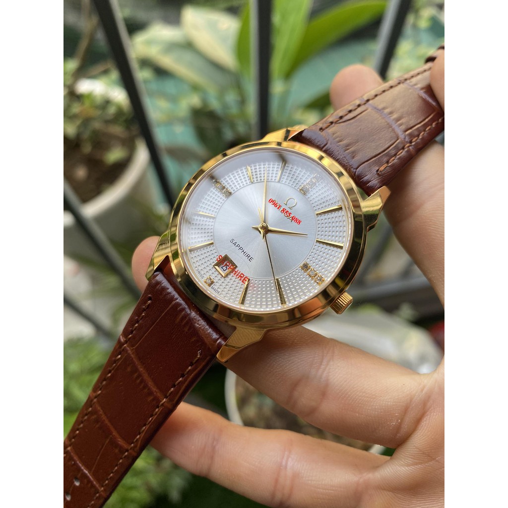 Đồng hồ nam thời trang chống nước chống xước tốt dây đúc đặc