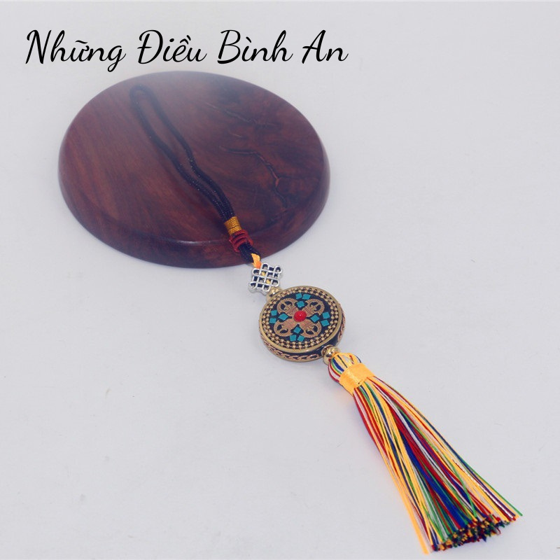 Dây treo may mắn Mandala Tây Tạng biểu tượng Phật Giáo mang lại bình an 💕FREESHIP 50k💕 - Những Điều Bình An