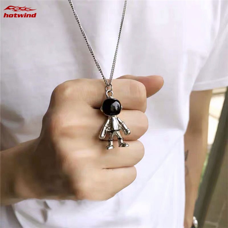 Dây Chuyền Mặt Hình Phi Hành Gia Thời Trang Cho Nam Nữ