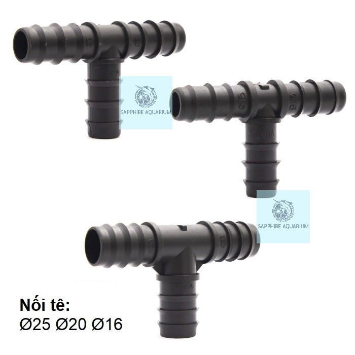 Nối Tê Ống Nước  Ø12 Ø16 Ø20 Ø16/12