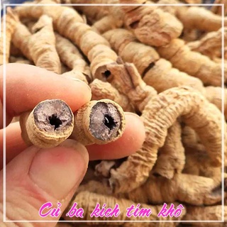 Củ ba kích tím rừng khô nguyên chất đóng gói 500gram