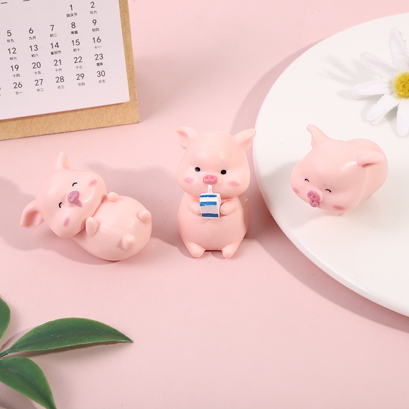 sticker dép crocsGhim Cài Áo Hình Chú Heo Dễ Thương DIY Cho Nam Nữ