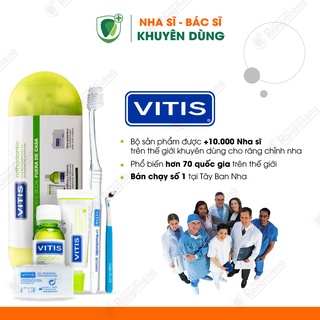 Bộ 5 món chăm sóc răng niềng chỉnh nha vitis, bàn chải, bàn chải kẻ răng - ảnh sản phẩm 4