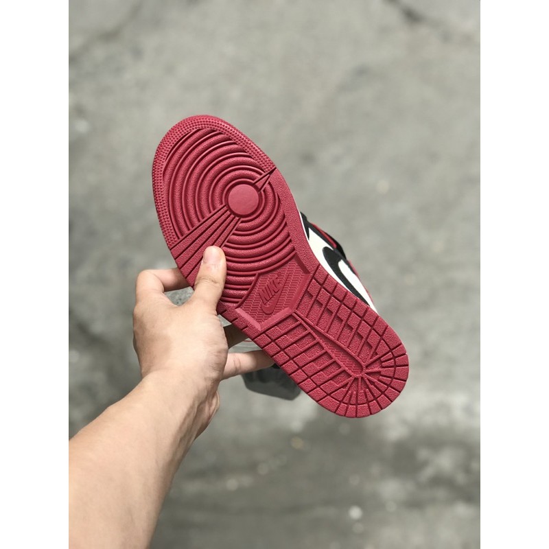 [Da thật] Giày JD1 Bred cao cổ da cao cấp | BigBuy360 - bigbuy360.vn
