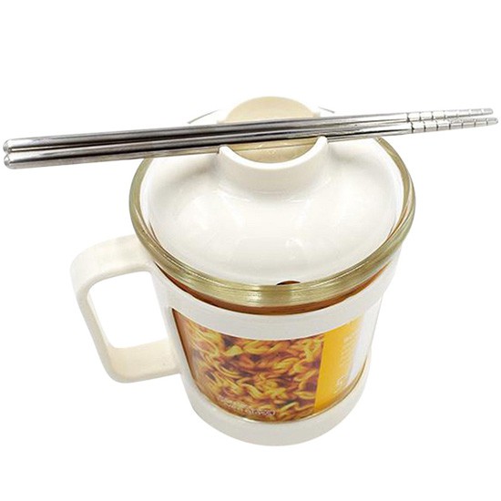 Hộp đựng thức ăn Thủy tinh tiện lợi Lock&Lock Easy Cook (Ramen Cup) 550ml-LLG480