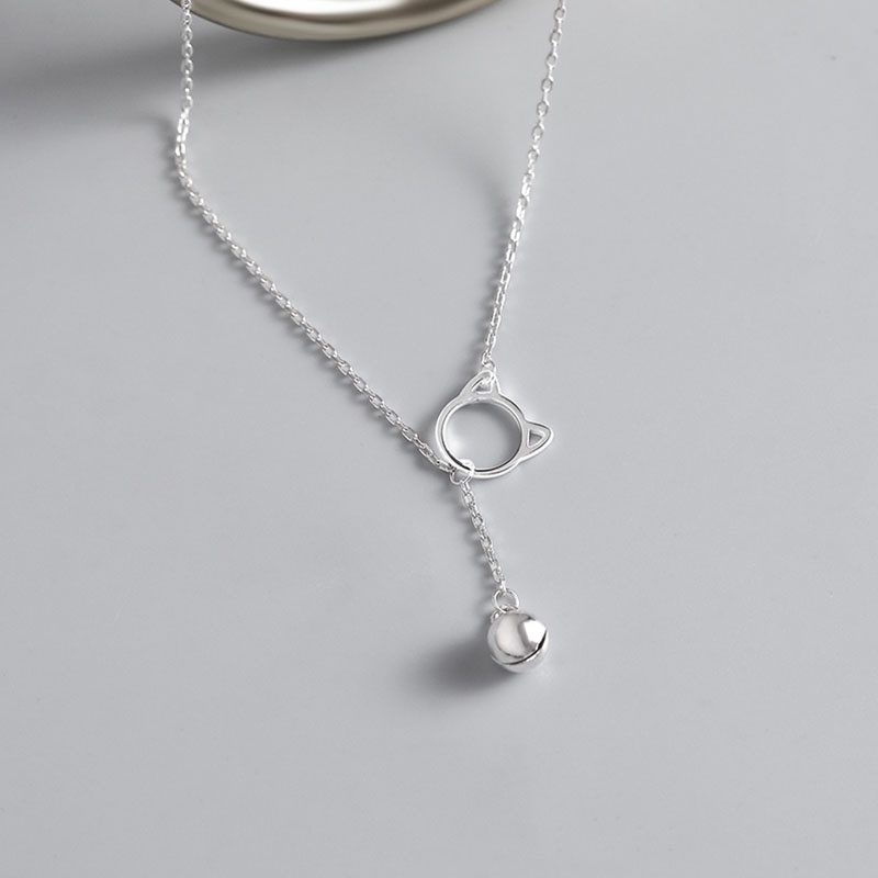 Lắc Chân Bằng Thép Không Gỉ Hình Mèo Thời Trang Cho Nữ