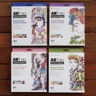 🔹 bút marker tombow abt pro bộ 12 màu