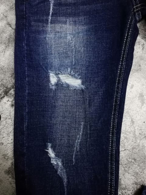 [bigsize < 130kg] quần jean nam big size rách gối | BigBuy360 - bigbuy360.vn