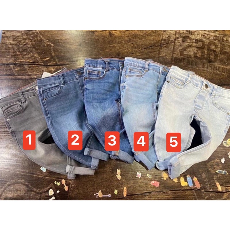 (Mẫu mới) Quần jean Zara skinny xuất xịn bé trai bé gái