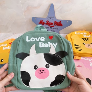 Balo cho bé mầm non hình thú dễ thương