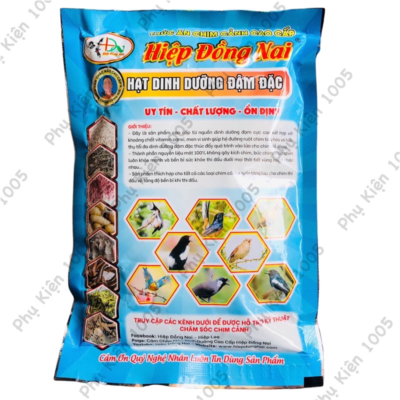 Hạt Dinh Dưỡng Đậm Đặc Hiệp Đồng Nai 200gr - Căng Lửa, Thi Đấu Bền Lâu