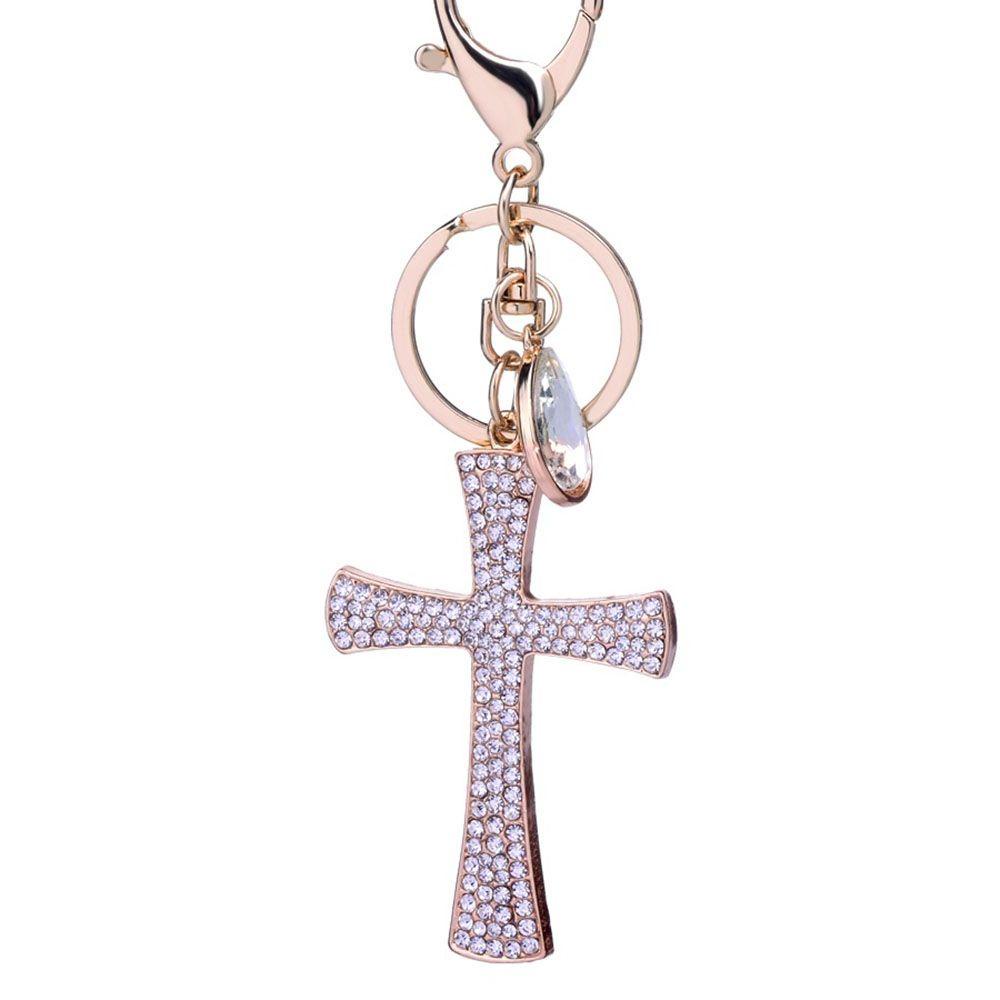 Móc Khóa Hợp Kim Hình Thánh Giá|Dây Treo Túi Xách Thiết Kế Độc Đáo Sáng Tạo