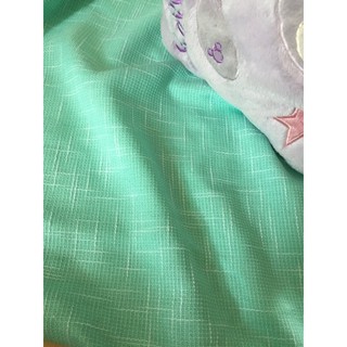 Vải Sweed màu xanh