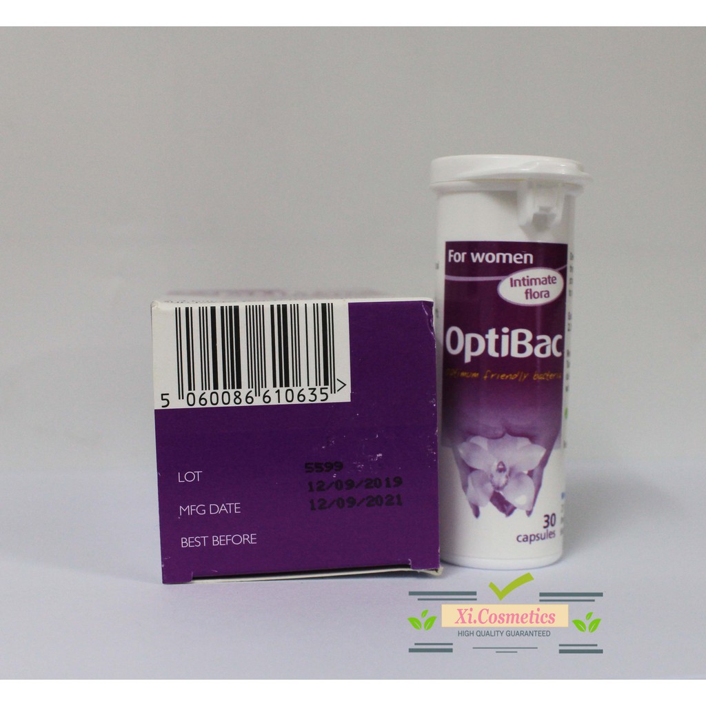 Men vi sinh Optibac tím (Optibac For Women)