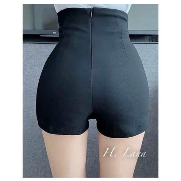 Quần Short Dance Lưng Cao Co giãn vải umi hàn cho nữ mã832