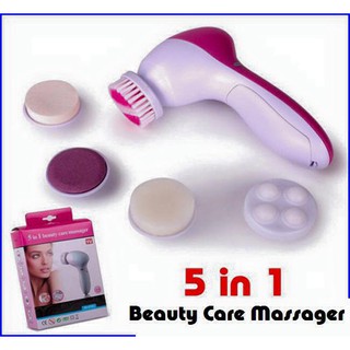 Máy massage - máy massage mặt - máy rửa mặt, tẩy trang 5 in 1