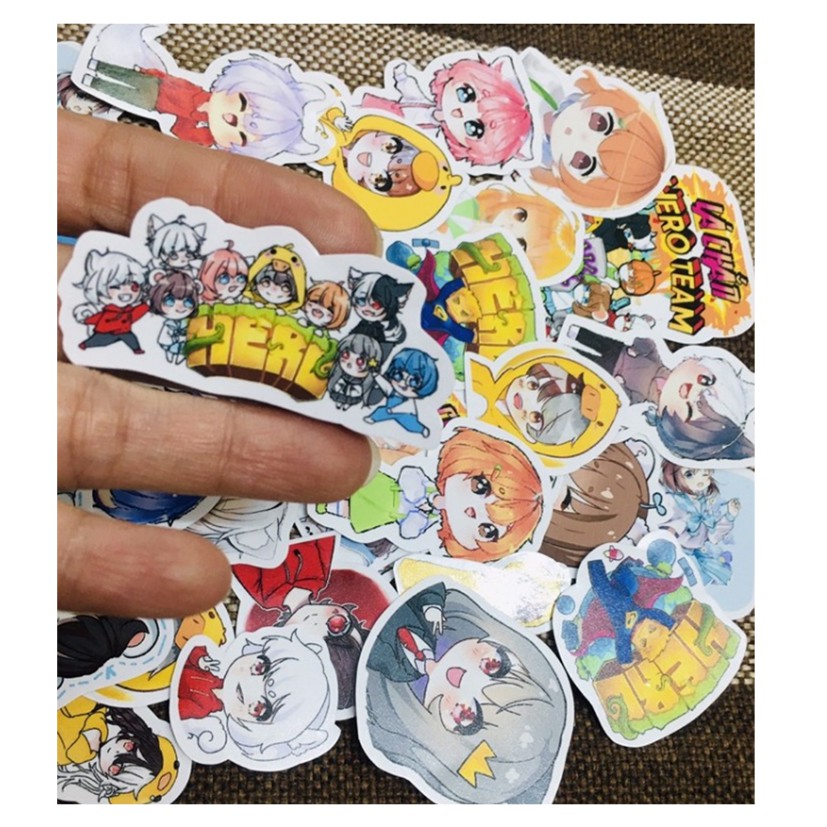 Sticker / Hình dán Hero Team