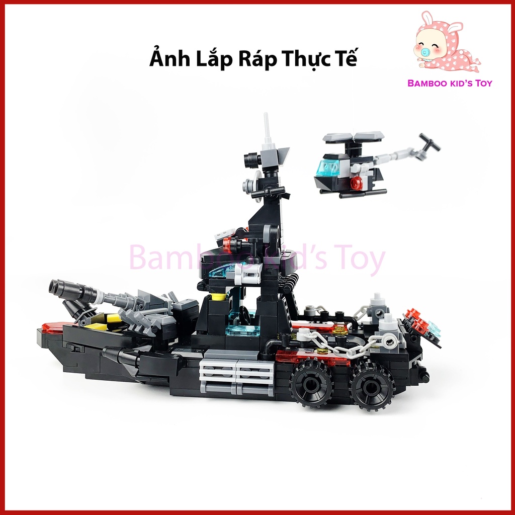 Đồ chơi lắp ráp, Đồ chơi xếp hình lực lượng đặc biệt nhiều chi tiết cho bé thỏa sức sáng tạo