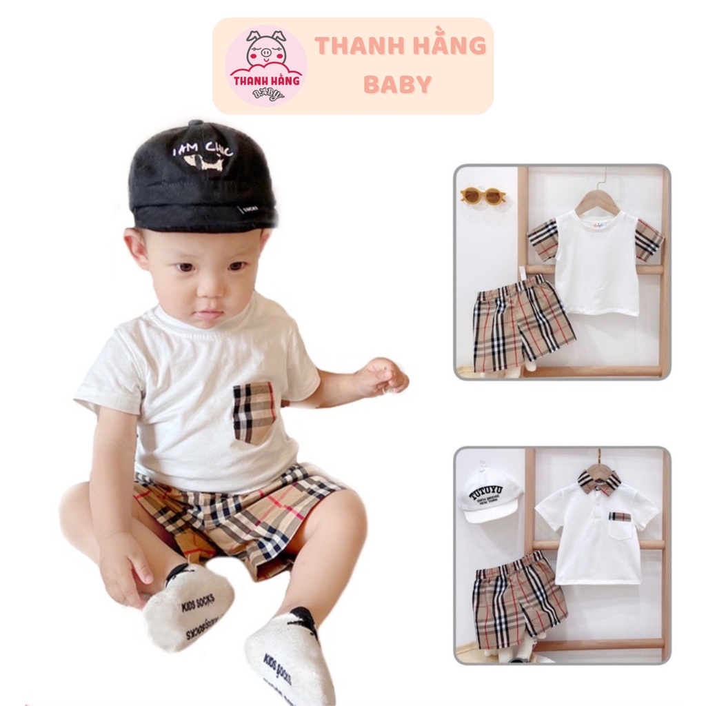 Bộ Quần Áo Trẻ Em Cực Ngầu, Bộ Quần Áo Bé Trai Siêu Hot Thanh Hằng Baby 6 Đến 14 Kg