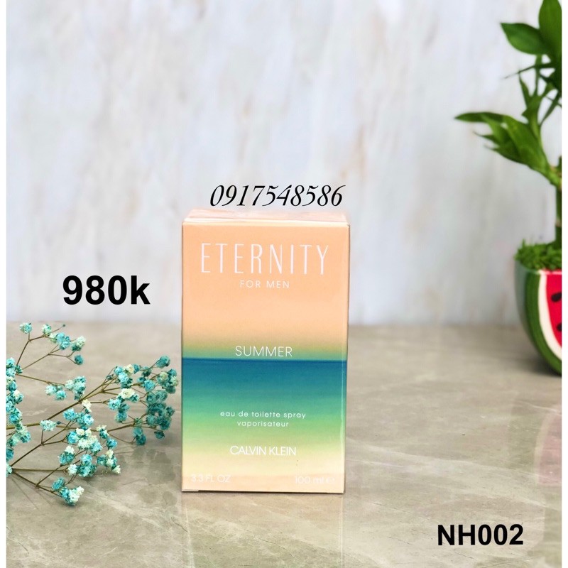 Nước hoa Nam Calvin Klein Eternity For Men Summer EDT 100ml