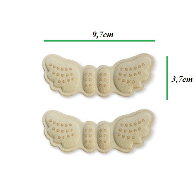 Lót giày gai silicon 4D cánh bướm chống trơn trượt, đau chân