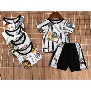 Combo 2 bộ đồ lưới cho bé 8-12kg