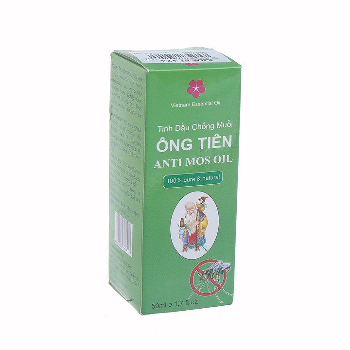 Tinh dầu bôi chống muỗi Ông Tiên 50ml (Tự nhiên - An toàn)