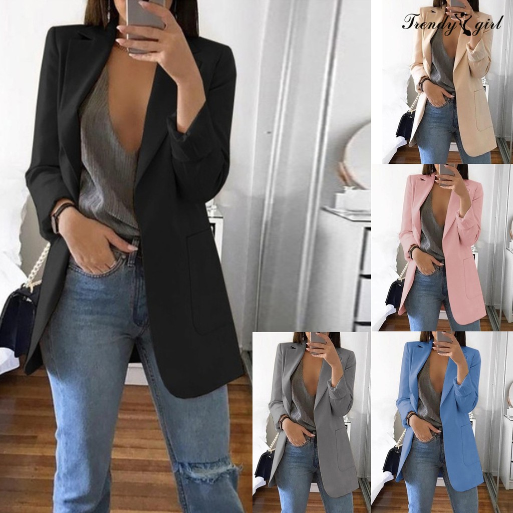 Áo Khoác Blazer Thời Trang Công Sở Cho Nữ