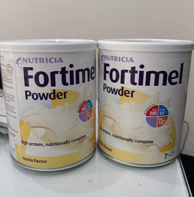 Sữa fortimel powder dinh dưỡng cho người gầy ốm suy nhược người già lon 335g