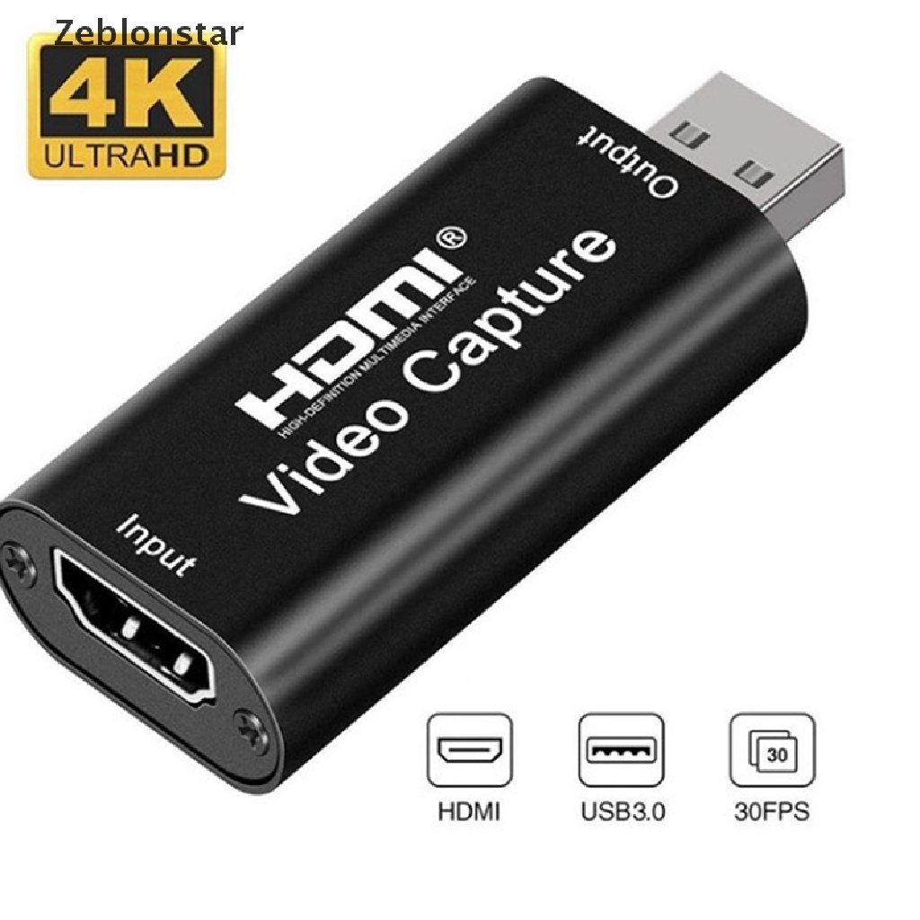 Bộ Chuyển Đổi Thẻ Ghi Hình Video HDMI Sang USB 3.0 Độ Phân Giải 4K