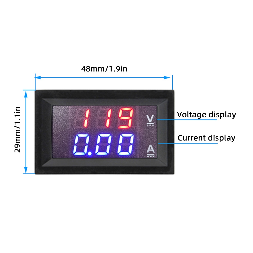 Đồng Hồ Kỹ Thuật Số Đo Điện Áp DC120V 10 / 50 / 100A