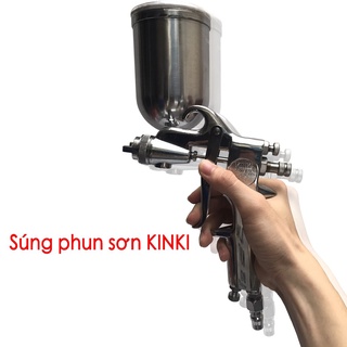 Súng phun sơn k95 1.2mm kinki k95 - cốc inox
