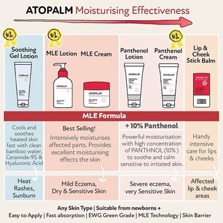 [100% auth] Kem Dưỡng Da  ATOPALM MLE CREAM