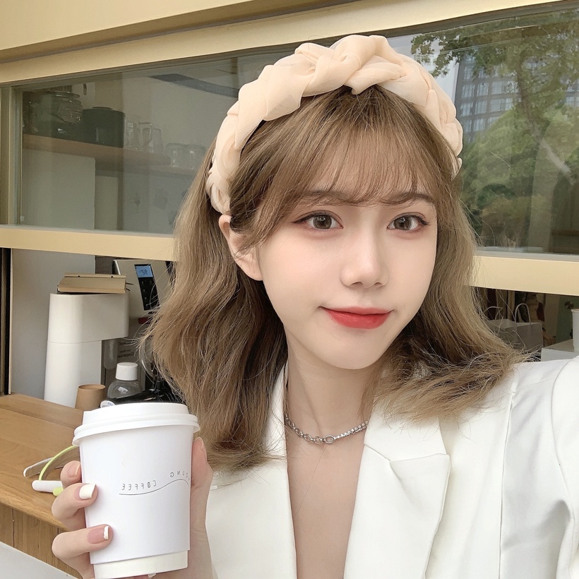 Dây buộc tóc vải lưới phong cách Hàn Quốc thời trang cho nữ