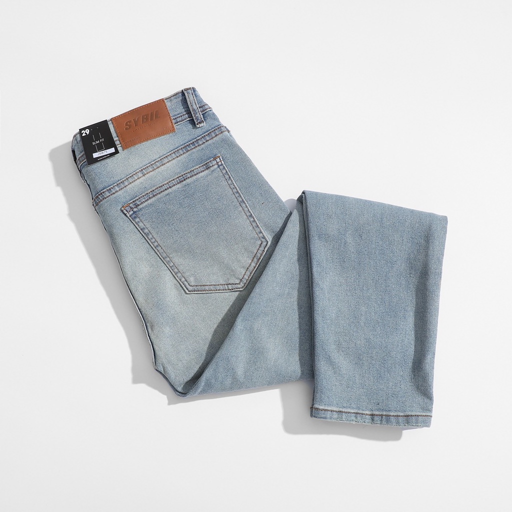 Quần jean rách gối nam