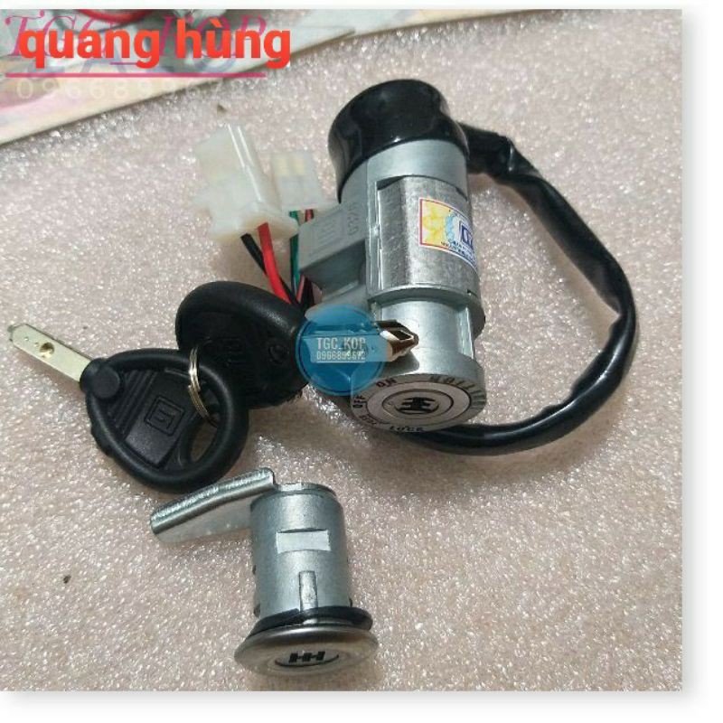 Cụm Khóa 6 cạnh chống trộm WA(cá)