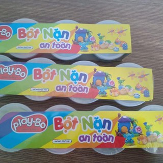 3 Sét bột nặn Taka đồ chơi y hình tặng kèm bộ dụng cụ gồm con lăn + dao + 12 khuôn có video