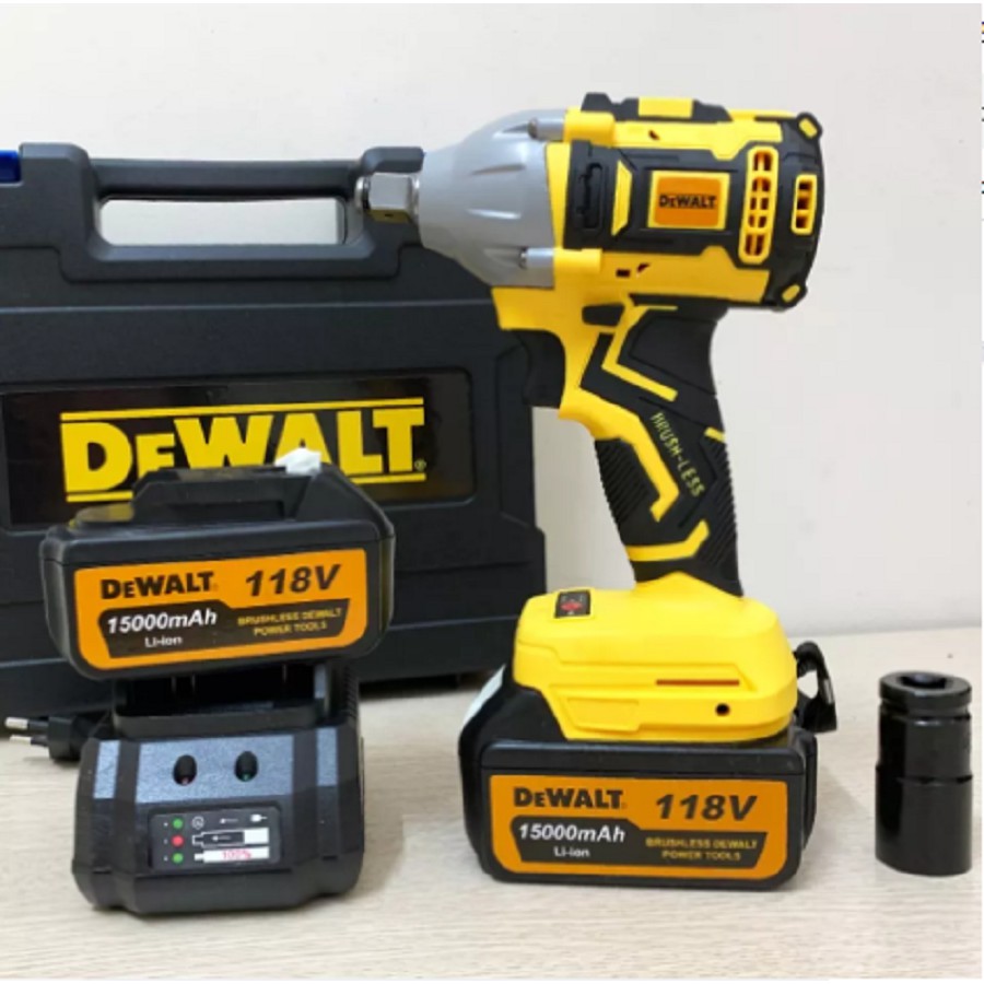 Máy siết bulong DEWALT 118V Không Chổi Than 2 trong 1 mẫu mới 2020