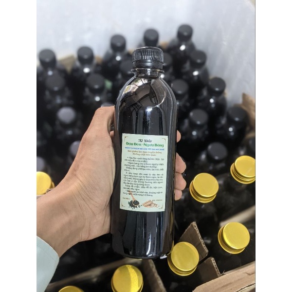 Xì dậu đậu đen ngưu bàng lên men truyền thống 100% tự nhiên 500ml