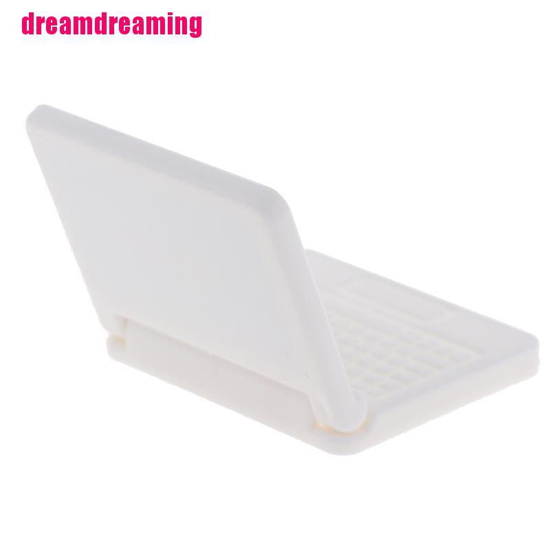 Mô hình laptop mini trang trí nhà búp bê