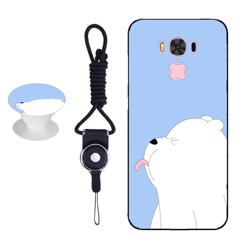 Ốp Điện Thoại Họa Tiết Thời Trang Kèm Giá Đỡ Và Dây Đeo Cho 5.5 ASUS_X00D/ASUS ZenFone3 MAX (ZC553KL)