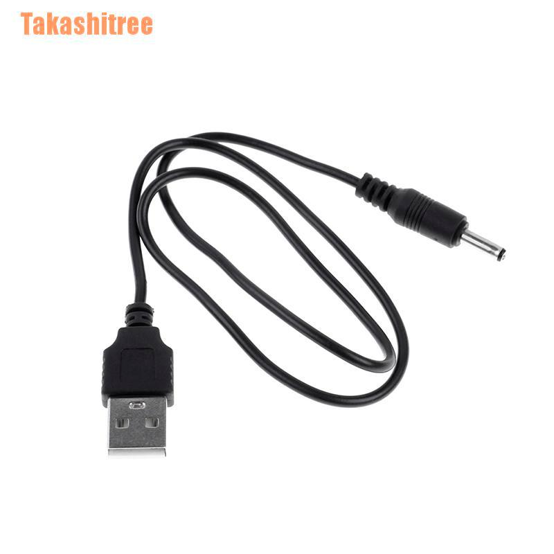 Dây Cáp Sạc Chuyển Đổi Usb Male Sang 3.5mm Dc Plug Cho Máy Tính Bảng / Pc