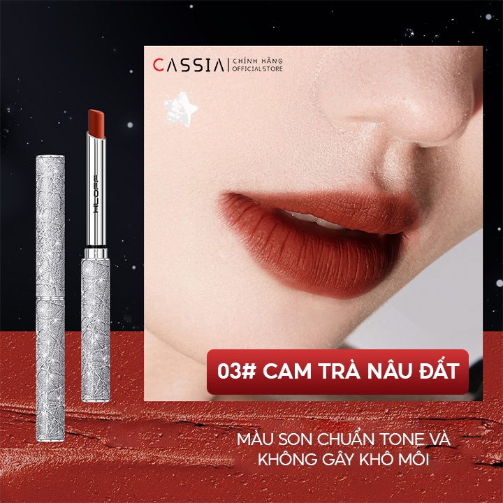 Set son thỏi lì ánh bạc điêu khắc 4 cây dưỡng môi lâu trôi, Set son nội địa trung mịn mượt như nhung, 4 màu nồng cháy