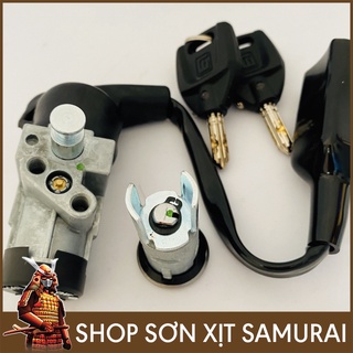 Bộ Ổ Khoá Xe Dream 8 Cạnh