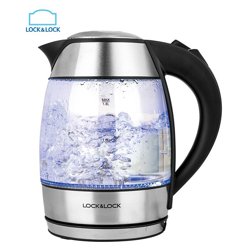 Ấm Thủy Tinh Siêu Tốc Lock&Lock EJK418 1.8L