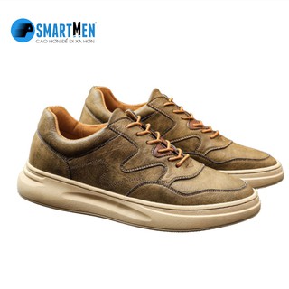 Giày Thể thao Tăng chiều cao SMARTMEN SMART-10 Nâu