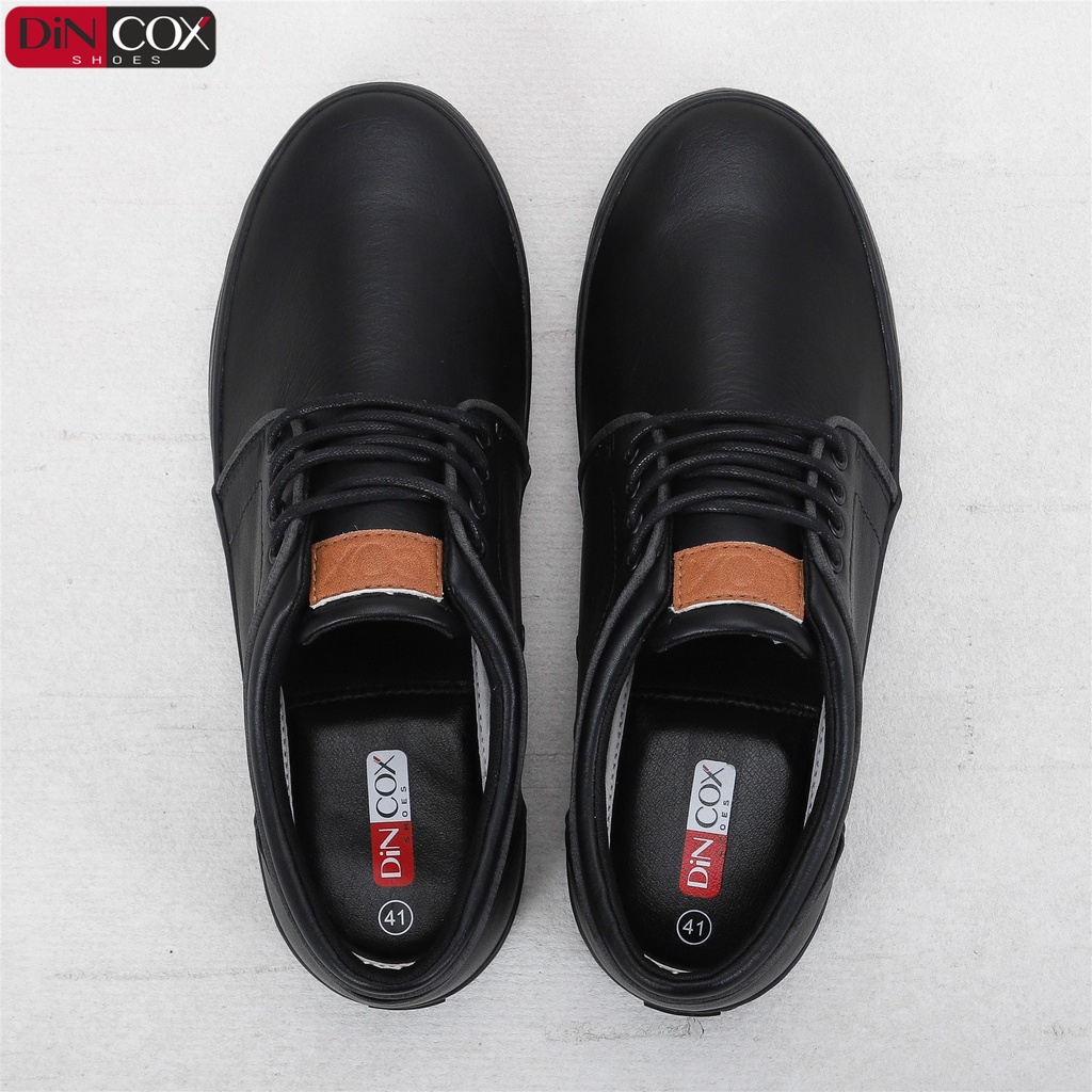 Giày Sneaker Da Nam DINCOX C03 Khí Chất Lịch Thiệp Black