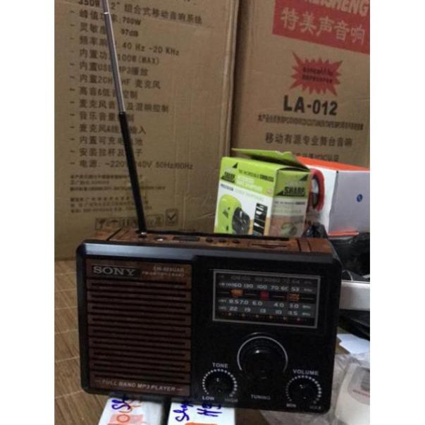 Đài FM radio SONY SW-888UAR, đọc thẻ nhớ, USB