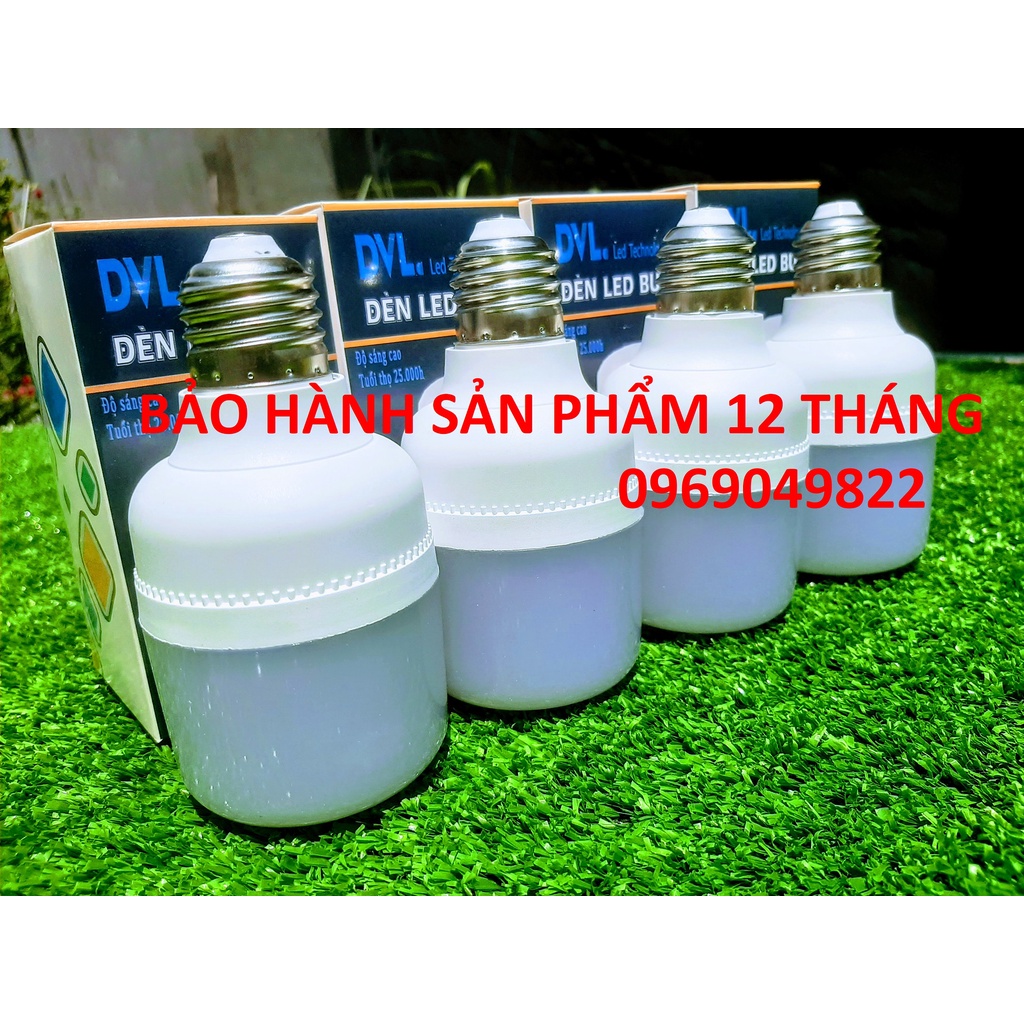 Combo 4 Bóng Đèn Led Buld Trụ 10W Tiết Kiệm Điện Ánh Sáng Trắng Siêu Sáng.