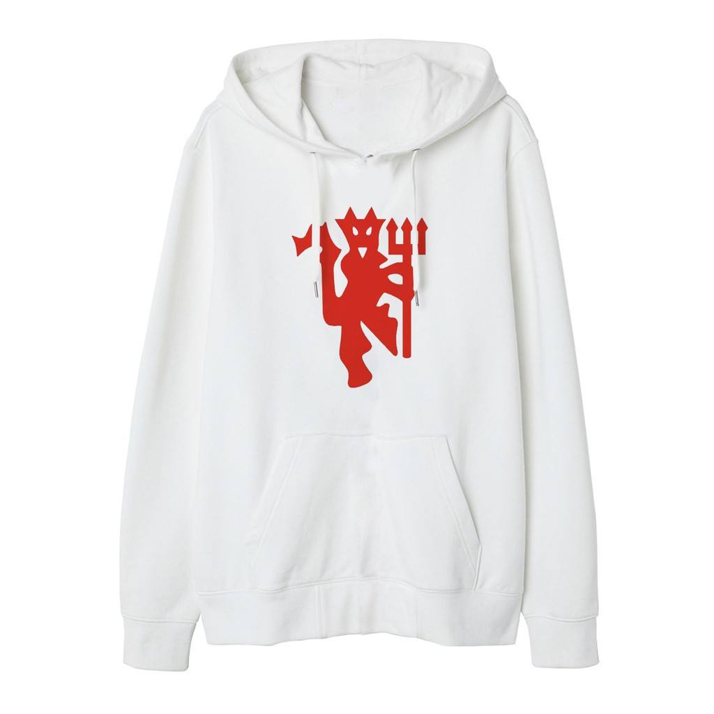 Áo nỉ hoodie nam nữ quỷ đỏ Manchester United chất nỉ bông dày ấm form rộng thoải mái